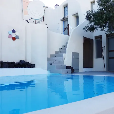 Timedrops Santorini Villas-private Pool וילה